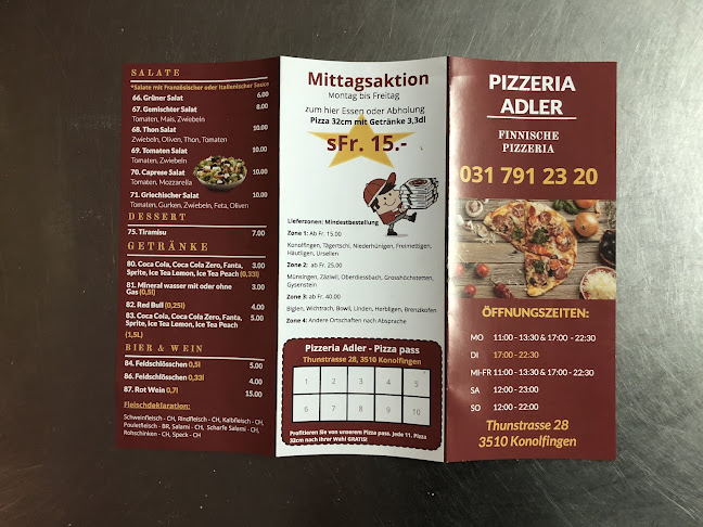Pizzeria Adler - Gastronomie und Hotellerie