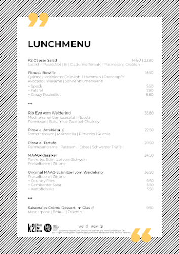 Opinii despre Bistro k2 în Zürich - Gastronomie und Hotellerie