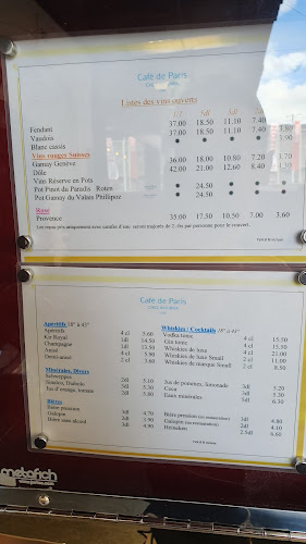 Opinii despre Café de Paris - Chez Boubier în Geneva - Gastronomie und Hotellerie