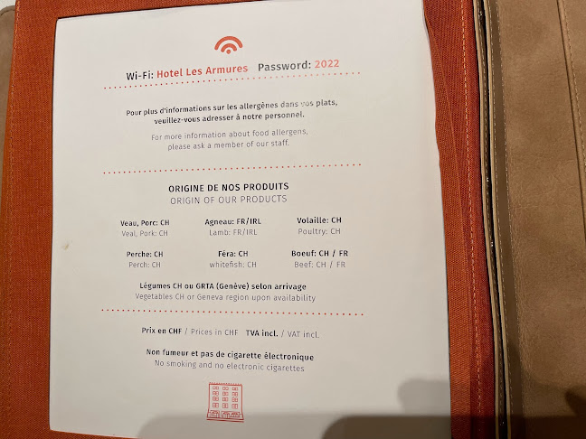 Restaurant Les Armures - Gastronomie und Hotellerie