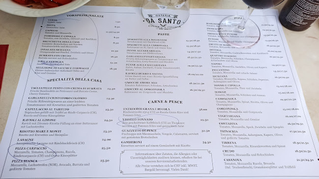 Osteria da Santo - Bern