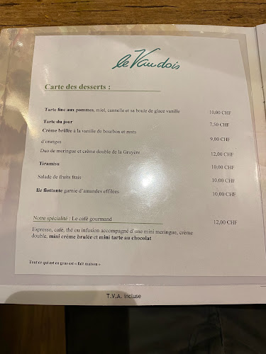 Restaurant - Brasserie Le Vaudois - Lausanne