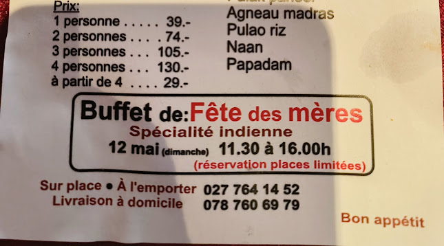 Café-Restaurant-indien du valais Le Progrès à Vernayaz