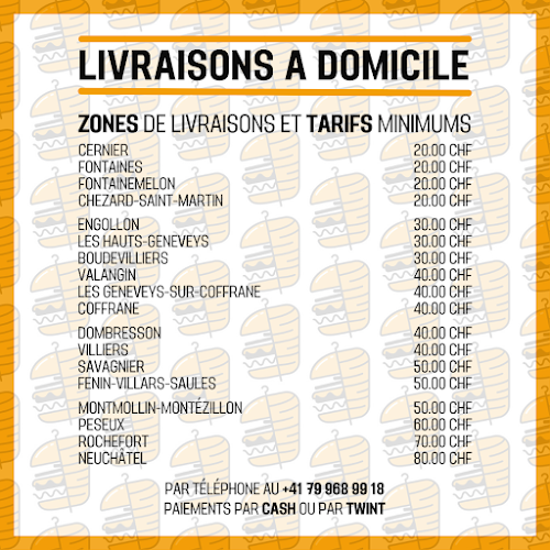 Le Repaire Kebabs & Burgers Maison - Cernier