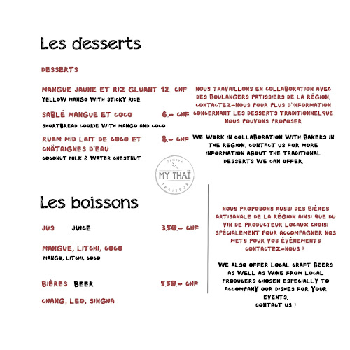 My Thaï - Petit-Lancy