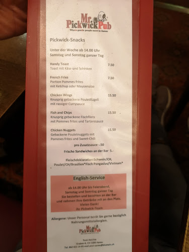 Pickwick - Gastronomie und Hotellerie