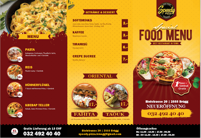 Opinii despre Speedy Pizza în Brugg - Gastronomie und Hotellerie