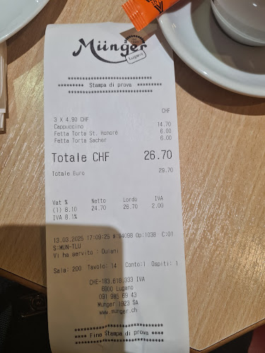 Munger Tea Room - Lugano
