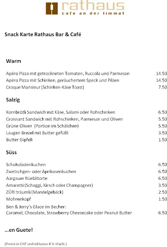 Rathaus-Café - Gastronomie und Hotellerie