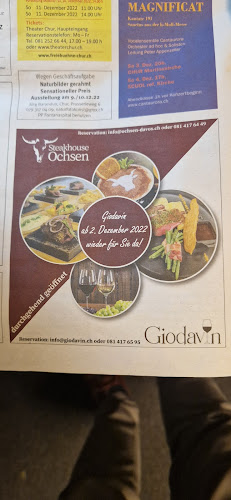 Opinii despre Restaurant Giodavin în Davos Platz - Gastronomie und Hotellerie