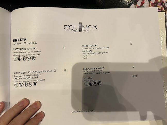 Equinox Restaurant - Zürich