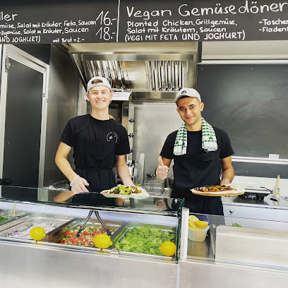 o'k Poulet Gemüsedöner