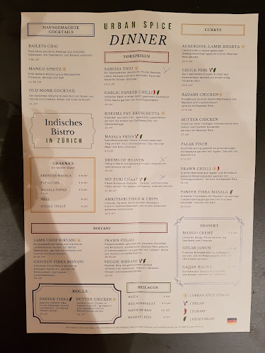 Opinii despre Restaurant Urban Spice în Opfikon - Gastronomie und Hotellerie