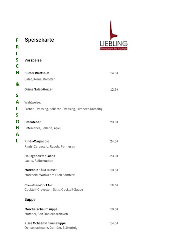 LIEBLING Restaurant.Bar.Lounge