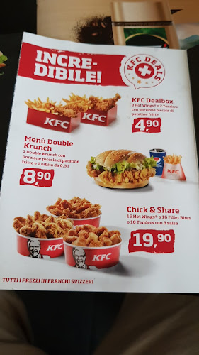 Opinii despre Kentucky Fried Chicken în Mendrisio - Gastronomie und Hotellerie