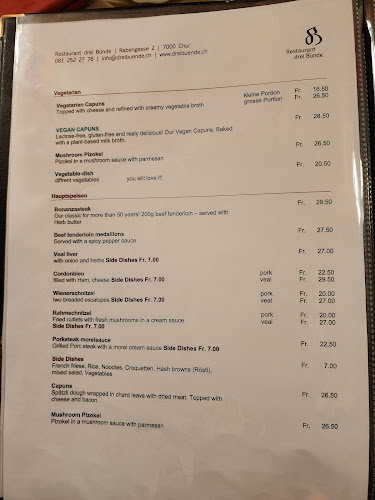 Restaurant Drei Bünde - Chur