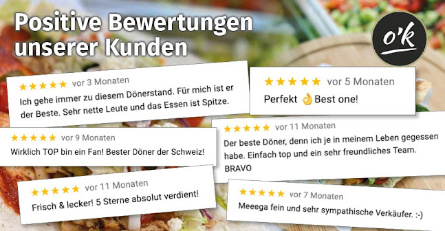 o'k Poulet Gemüsedöner - Kloten