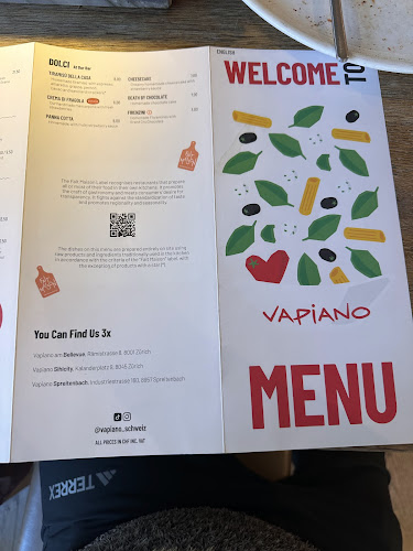 Opinii despre Vapiano în Zürich - Gastronomie und Hotellerie