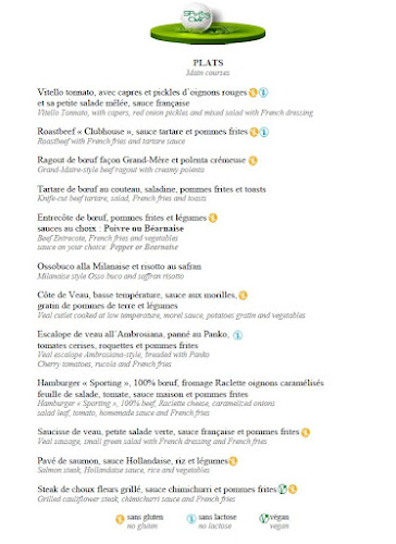 Opinii despre Restaurant Sporting Club în Crans-Montana - Gastronomie und Hotellerie