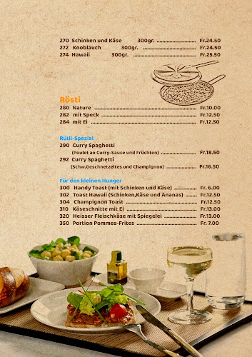 Restaurant Rütli - Gastronomie und Hotellerie