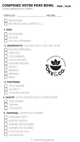 Opinii despre Poke & Co în Fribourg - Gastronomie und Hotellerie