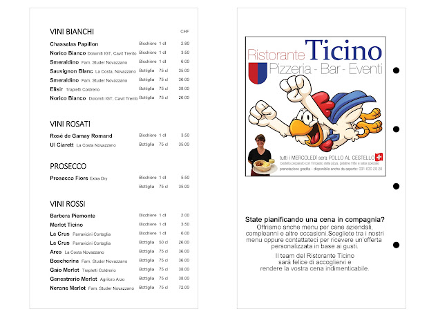 Opinii despre Ristorante Ticino în Novazzano - Gastronomie und Hotellerie