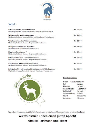 Opinii despre Restaurant zur Post în Remetschwil - Gastronomie und Hotellerie