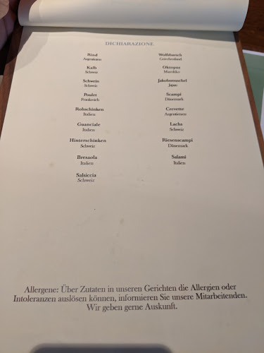 Opinii despre Osteria Borgo în Zürich - Gastronomie und Hotellerie