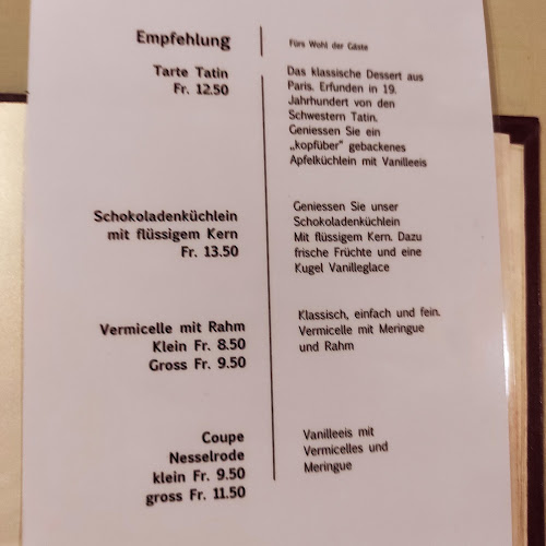 Opinii despre Restaurant Drei Bünde în Chur - Gastronomie und Hotellerie