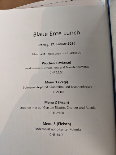 Restaurant Blaue Ente - Gastronomie und Hotellerie