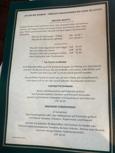 Restaurant Le Cèdre - Bellevue