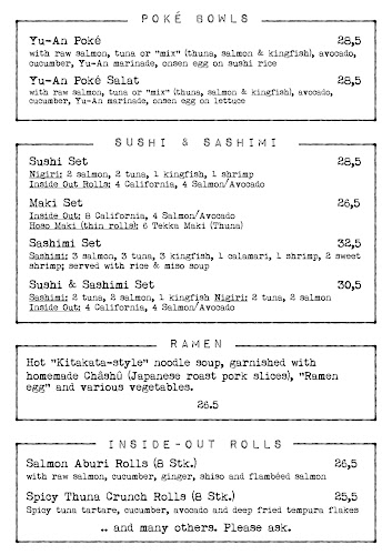 Opinii despre Yu-An în Zürich - Gastronomie und Hotellerie