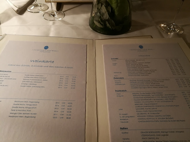 Zunfthaus zur Waag - Gastronomie und Hotellerie