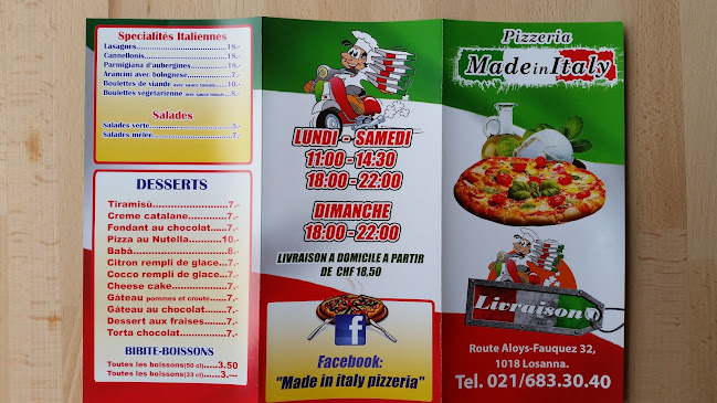Made in Italy Pizzeria - Gastronomie und Hotellerie
