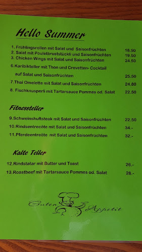 Opinii despre Restaurant Beluga Castello în Reutigen - Gastronomie und Hotellerie