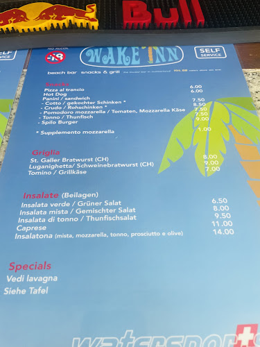 Opinii despre Wake Inn Bar în Tenero - Gastronomie und Hotellerie