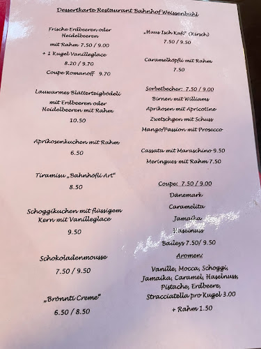 Restaurant Bahnhof-Weissenbühl - Bern