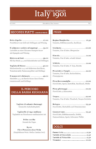Restaurant Italy 1901 - Chur