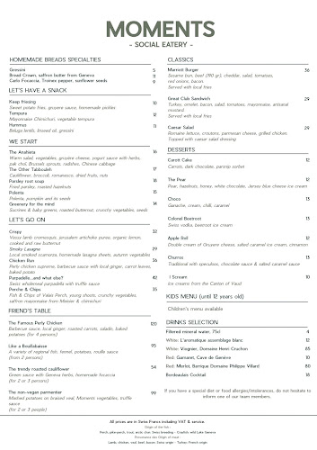 Opinii despre Moments în Cointrin - Gastronomie und Hotellerie