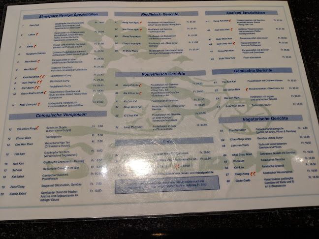 Restaurant Singapore - Gastronomie und Hotellerie