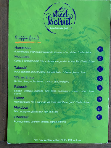 Street Beirut - Nyon - Gastronomie und Hotellerie