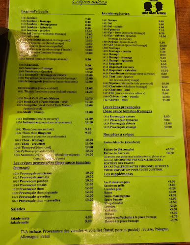 Bach et Buck - Fribourg - Gastronomie und Hotellerie