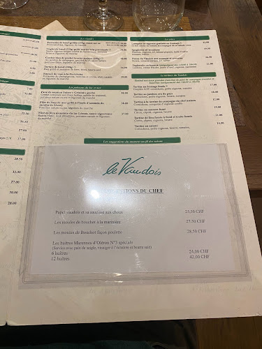 Restaurant - Brasserie Le Vaudois - Gastronomie und Hotellerie