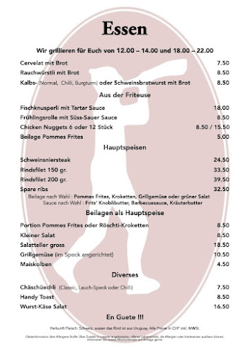 Opinii despre Weinlounge Güggibueb în Villmergen - Gastronomie und Hotellerie