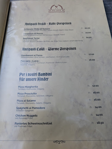 Restaurant Pizzeria Da Luca