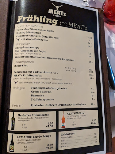 Opinii despre Meat's în Aarau - Gastronomie und Hotellerie
