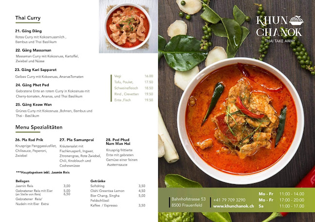 Opinii despre Khun Chanok în Frauenfeld - Gastronomie und Hotellerie