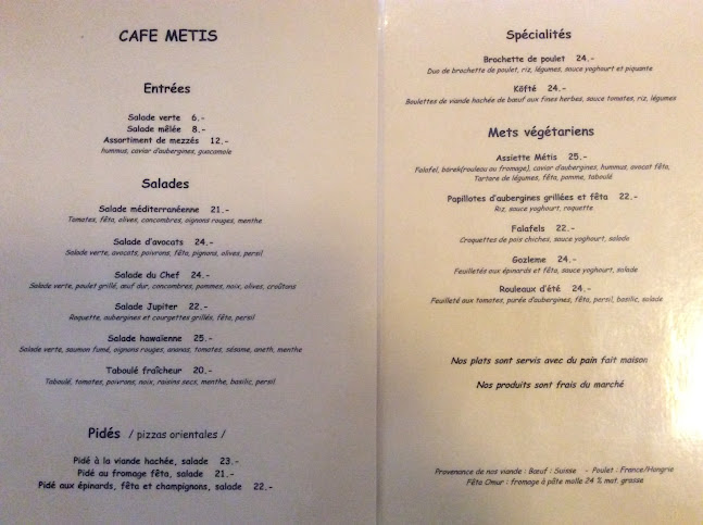 Café Metis - Gastronomie und Hotellerie