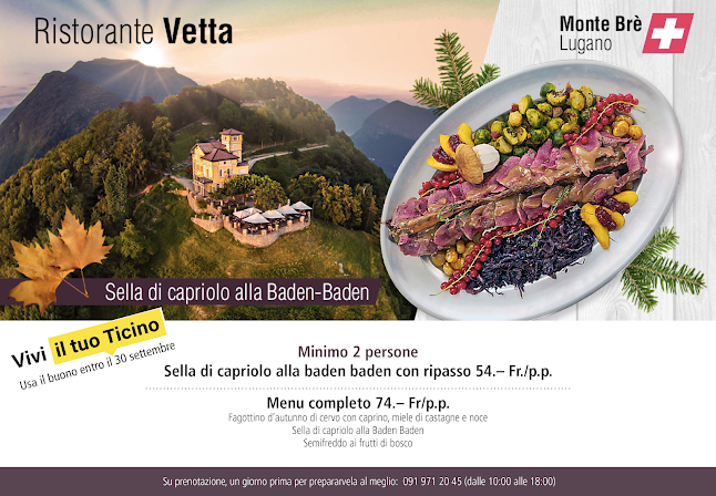 Ristorante panoramico Vetta Monte Brè