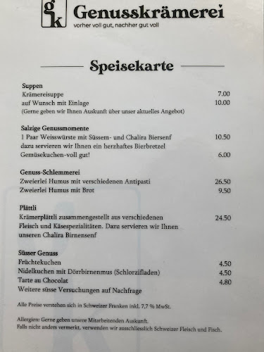 Genusskrämerei